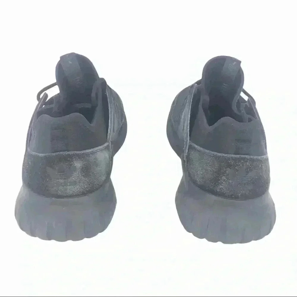 ADIDAS SNEAKERS MENS 5.5 TUBULAR RADICAL CORE BLACK ART S80115 $120 SHOES RETRO - Picture 3 of 16